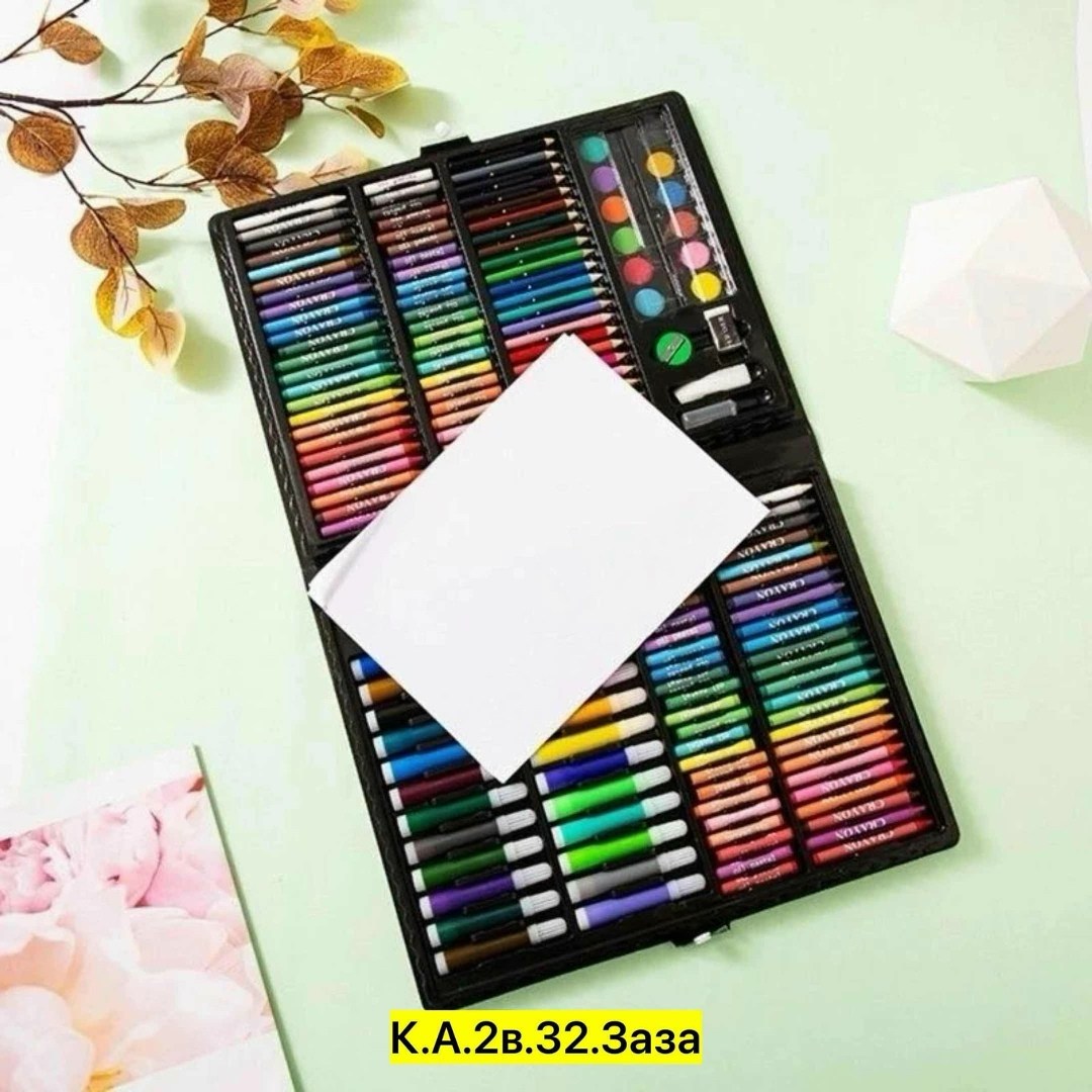 набор для рисования в чемоданчике super mega art set, 168 предметов,набор для рисования super mega art set,super mega art set,набор для рисование,набор для рисования art set