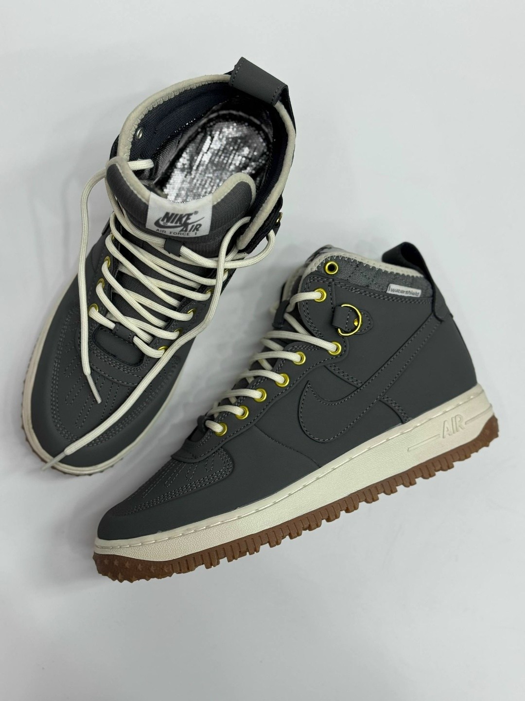 зимние кроссовки nike air force 1 duckboot,кроссовки nike air force 1 lunar duckboot thermo grey,кроссовки зимние nike air force 1,мужские зимние кроссовки nike air force 1 duckboot,кроссовки nike air
