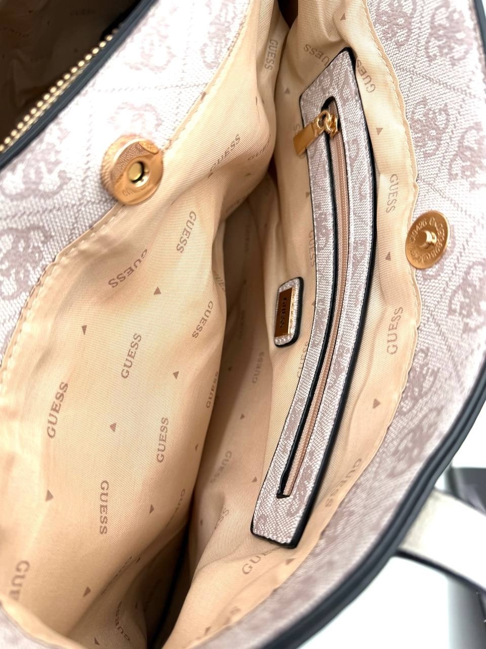 сумка женская guess hwbd7879250 молочно-белая,сумка guess,сумка женская guess,guess сумка шоппер,сумка guess бежевая