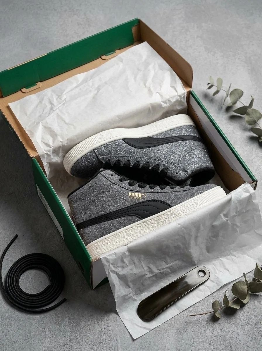 ,кеды унисекс puma 1948 mid черные,кроссовки puma,зимние кеды пума мужские,puma 1948 mid