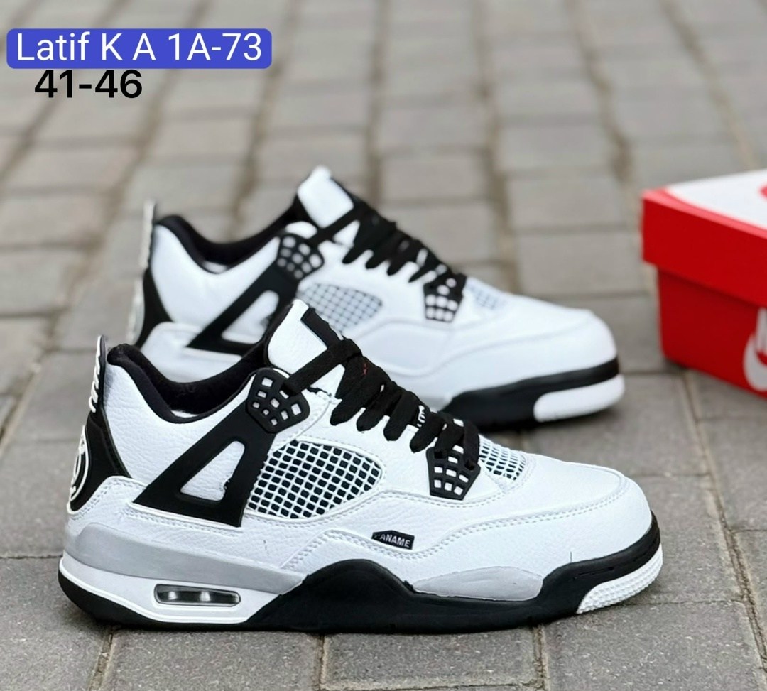 мужской кроссовки,кроссовки,,кроссовки nike air jordan 4 retro,мужская  кроссовки