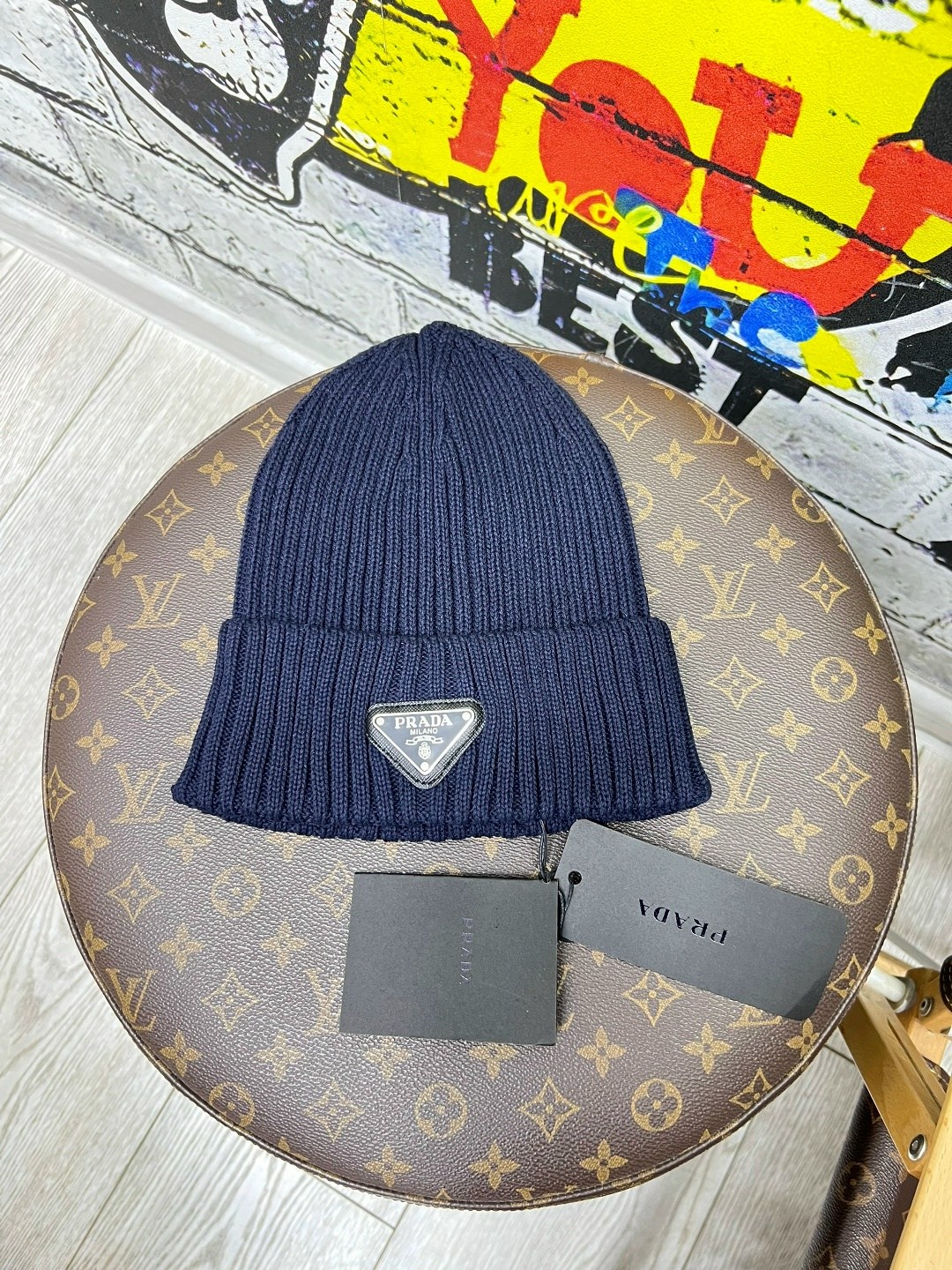 шапка prada,шапка-бини,шапки,шапочка,вязаные шапки