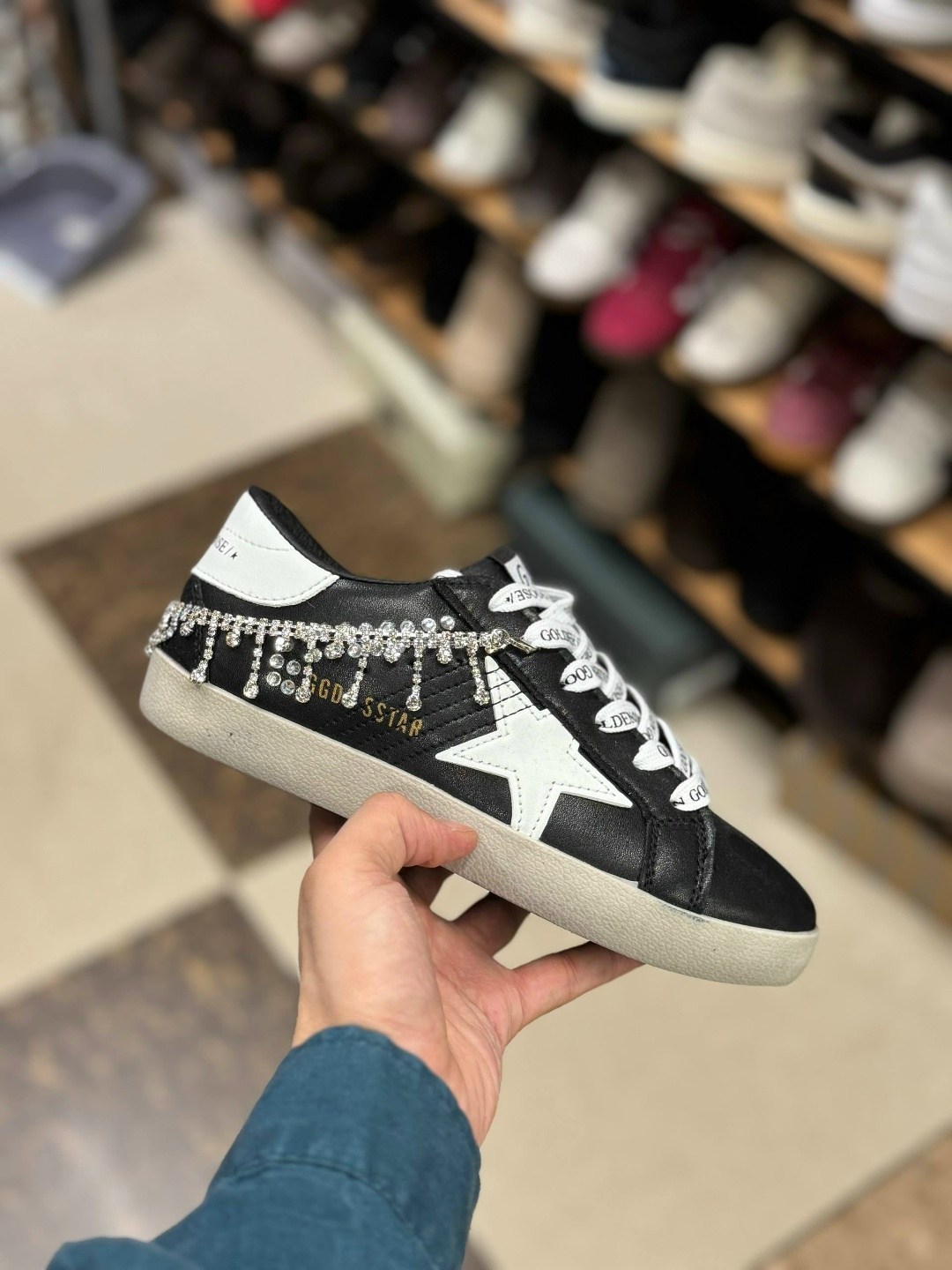 кеды golden goose женские,кеды golden goose,кроссовки golden goose,golden goose кеды hi star на платформе черный,