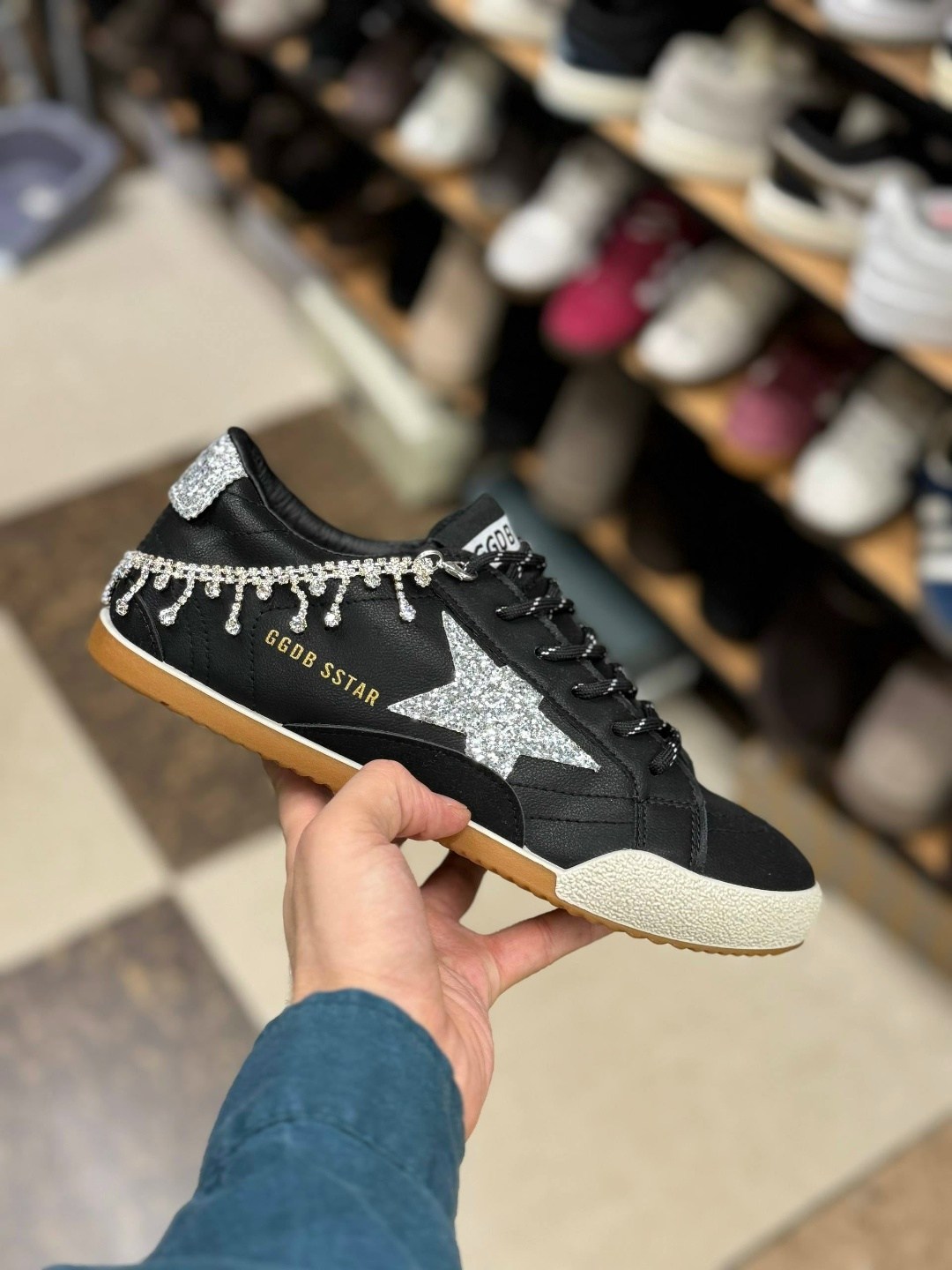 кеды golden goose женские,кеды golden goose,кроссовки golden goose,golden goose кеды hi star на платформе черный,