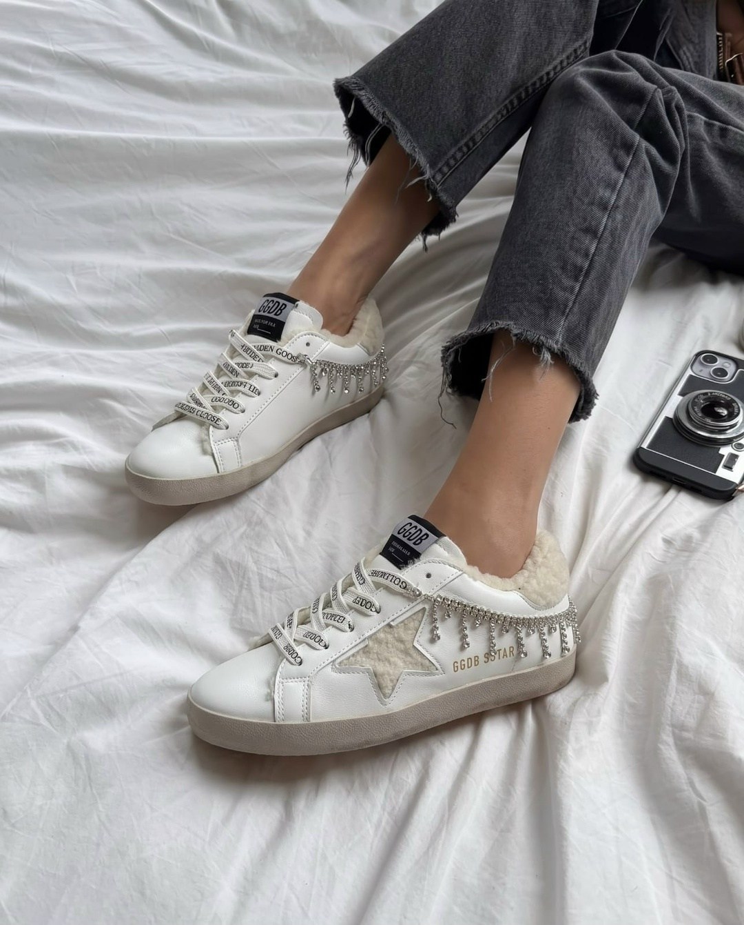 ,кеды женские в стиле golden goose superstar gold glitter premium,golden goose sneakers,кроссовки golden goose,golden goose super star