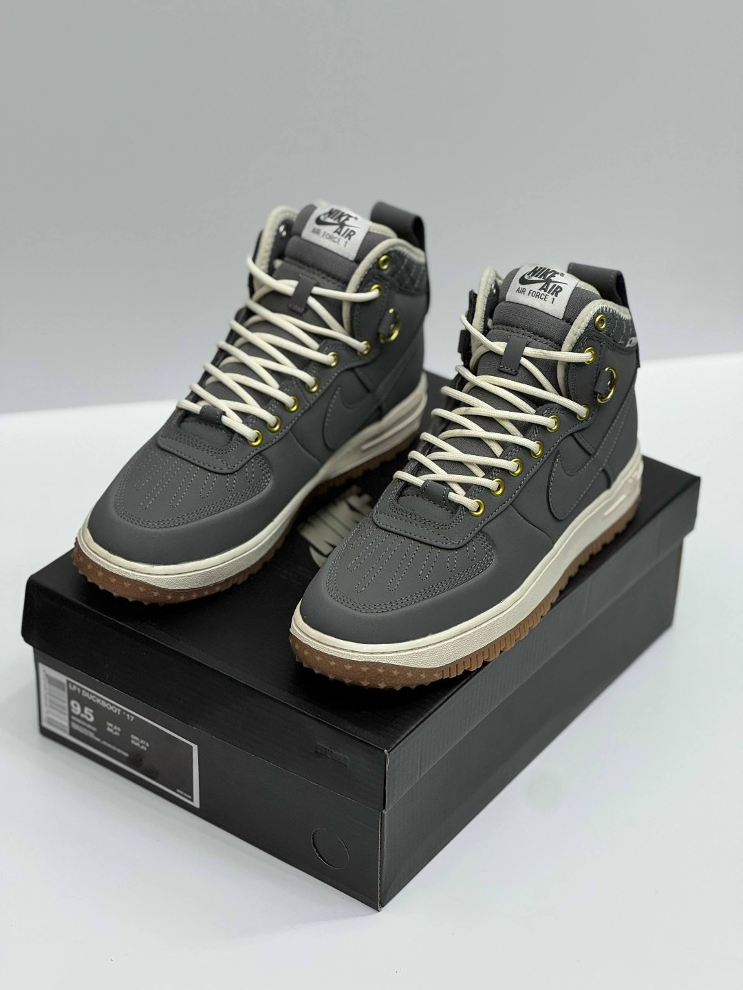 зимние кроссовки nike air force 1 duckboot,кроссовки nike air force 1 lunar duckboot thermo grey,кроссовки зимние nike air force 1,мужские зимние кроссовки nike air force 1 duckboot,кроссовки nike air
