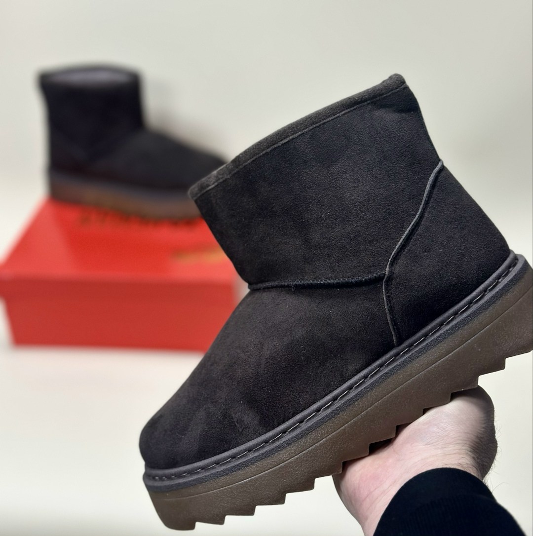 ,угги,женские угги,женские угги ugg classic mini platform black,угги женские зимние