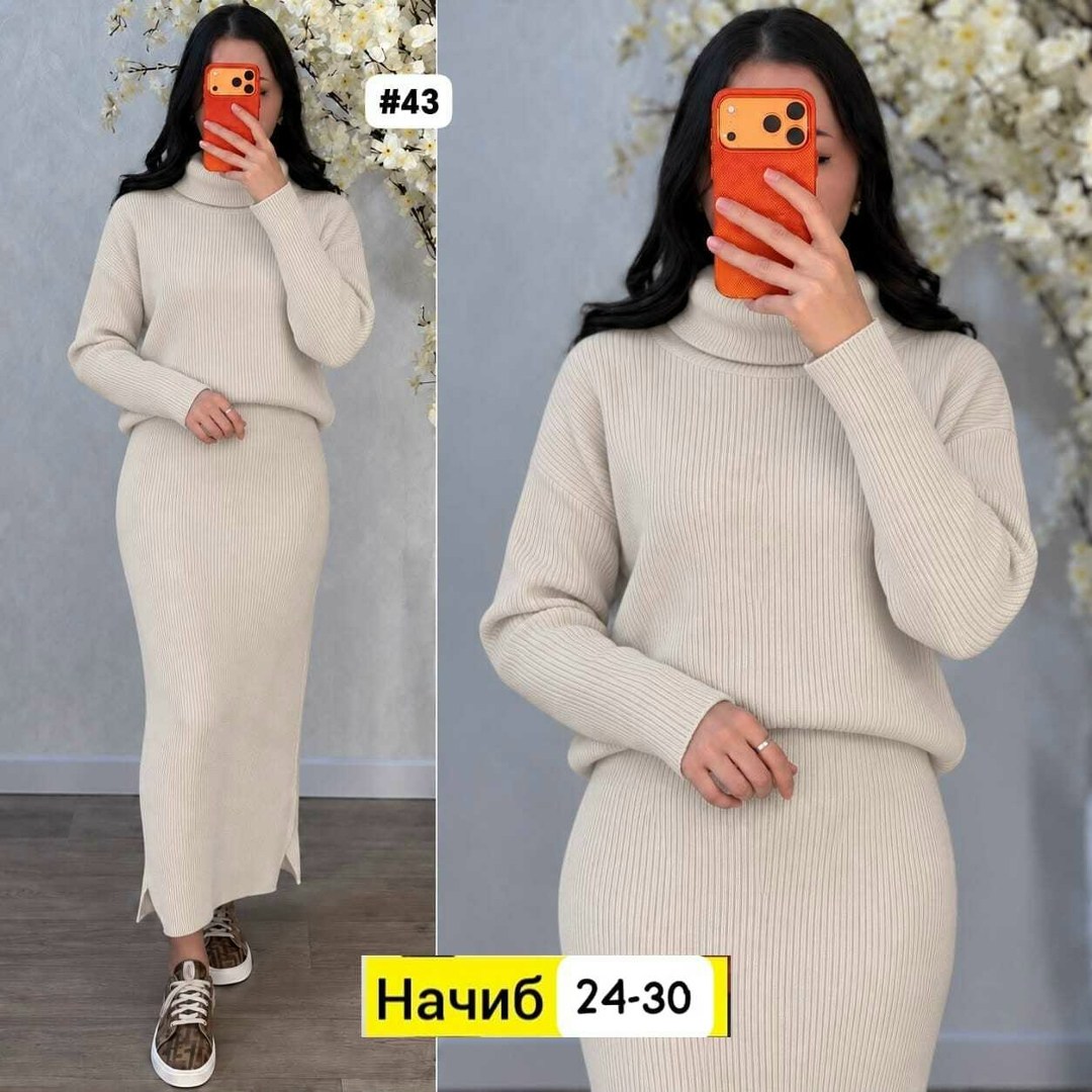 трикотажный костюм юбка с кофтой,костюм с юбкой,женский костюм кофта и юбка,юбка с кофтой,теплый вязаный костюм двойка свитер и юбка