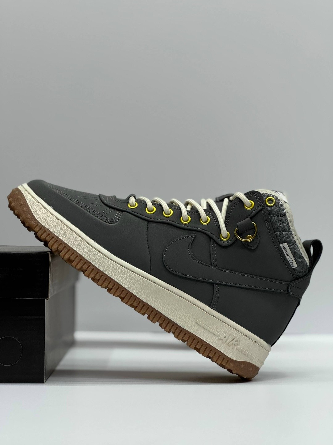 зимние кроссовки nike air force 1 duckboot,кроссовки nike air force 1 lunar duckboot thermo grey,кроссовки зимние nike air force 1,мужские зимние кроссовки nike air force 1 duckboot,кроссовки nike air