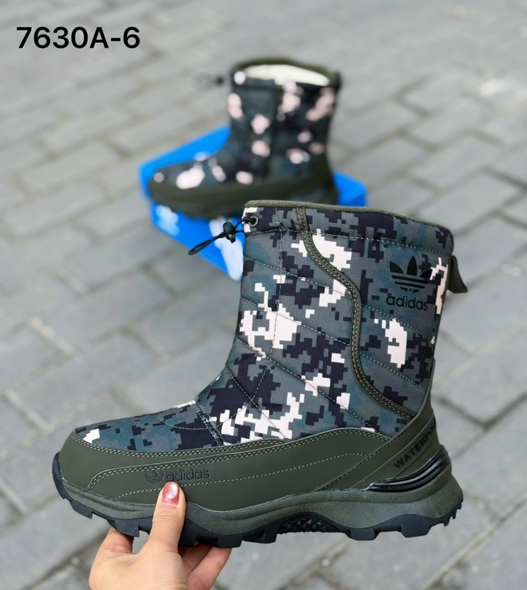 ,дутики adidas,мужские дутики 2303-2 камуфляж,зимние сапоги,дутики мужские зимни