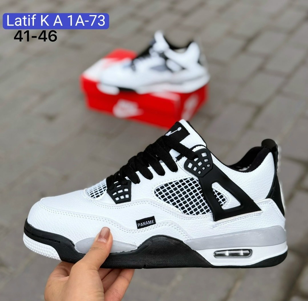 мужской кроссовки,кроссовки,,кроссовки nike air jordan 4 retro,мужская  кроссовки