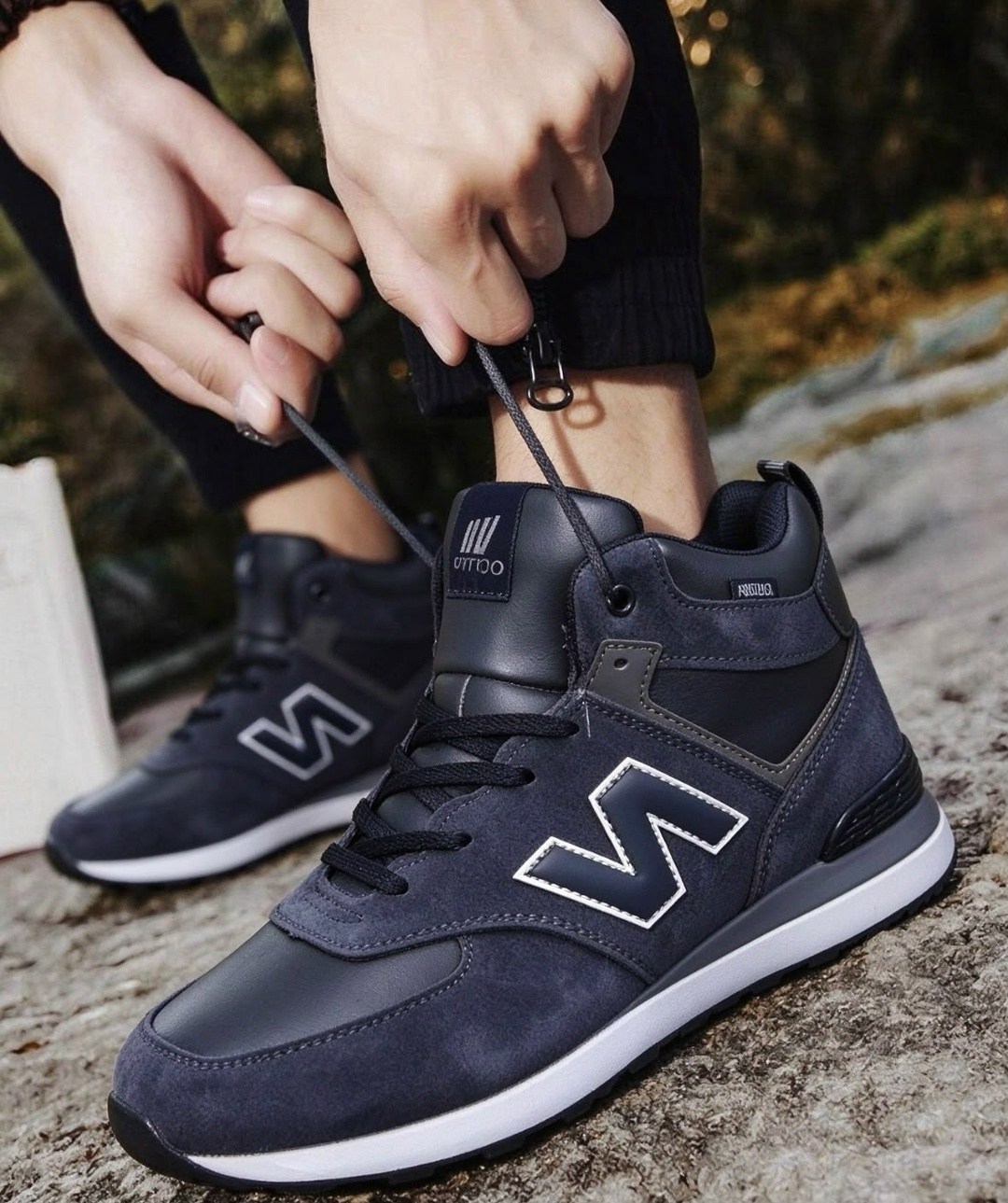 зимние кроссовки new balance 574 mid,зимние кроссовки new balance 574,зимние кроссовки new balance,зимние кроссовки new balance 574 mid синий,кроссовки new balance 574