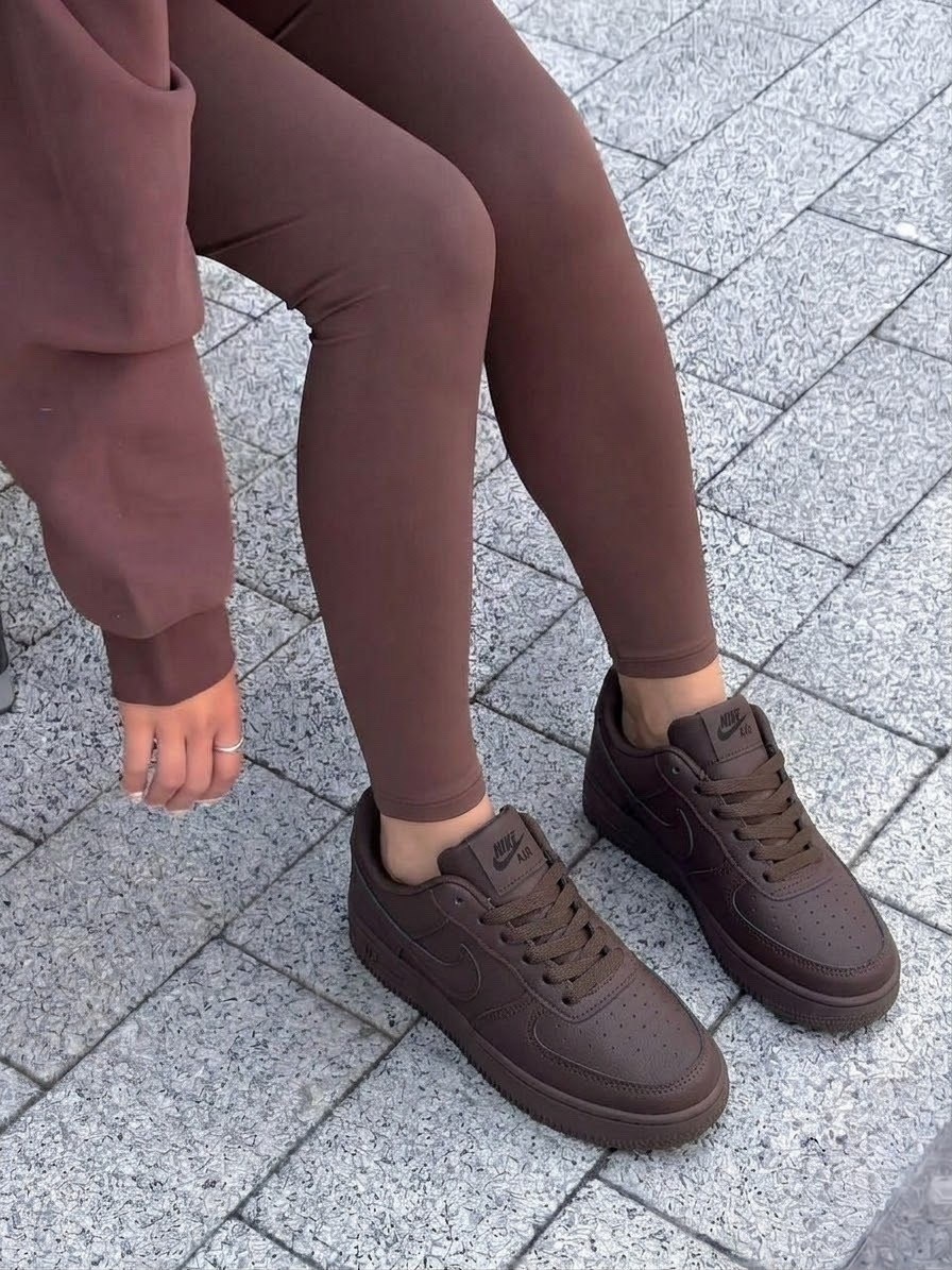 кросcовки nike air force 1,кроссовки,коричневые кроссовки,nike air force 1 low,nike air force 1 07