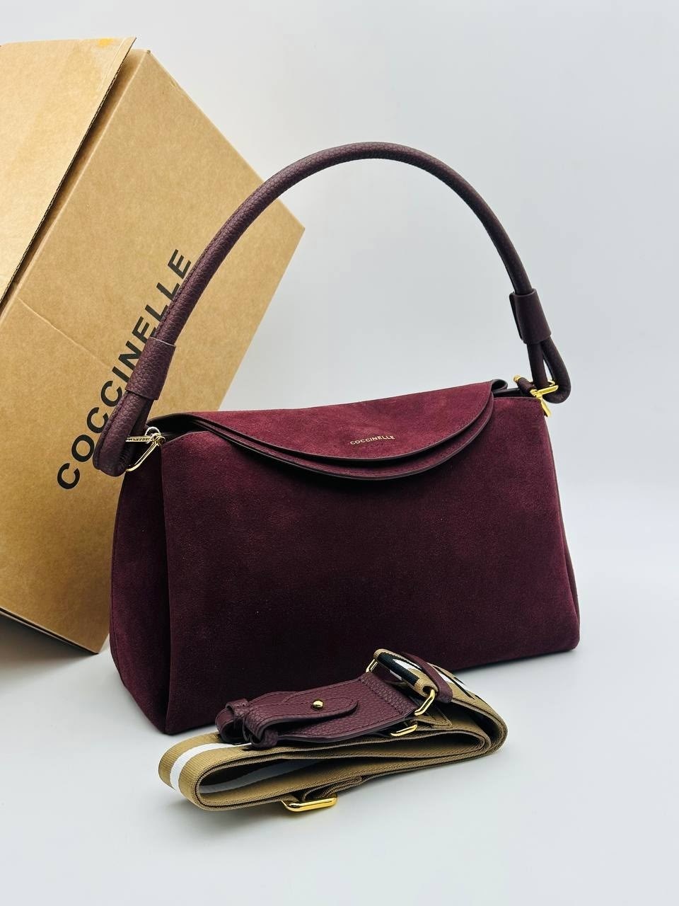 сумка женская coccinelle натуральная замша,замшевая сумка,сумка coccinelle,женская замшевая сумка,сумка женская coccinelle
