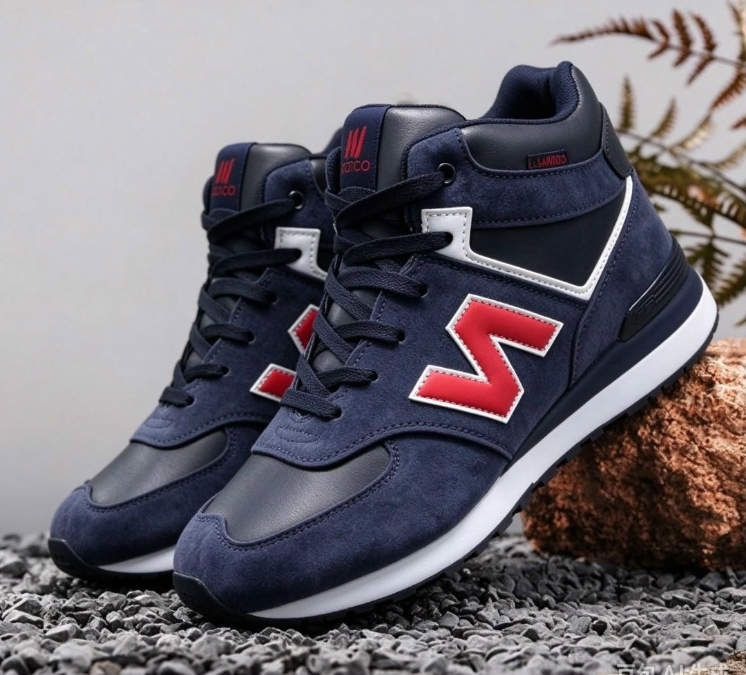 зимние кроссовки new balance 574 mid цвет синий,зимние кроссовки new balance 574 mid,зимние кроссовки new balance,,зимние мужские кроссовки