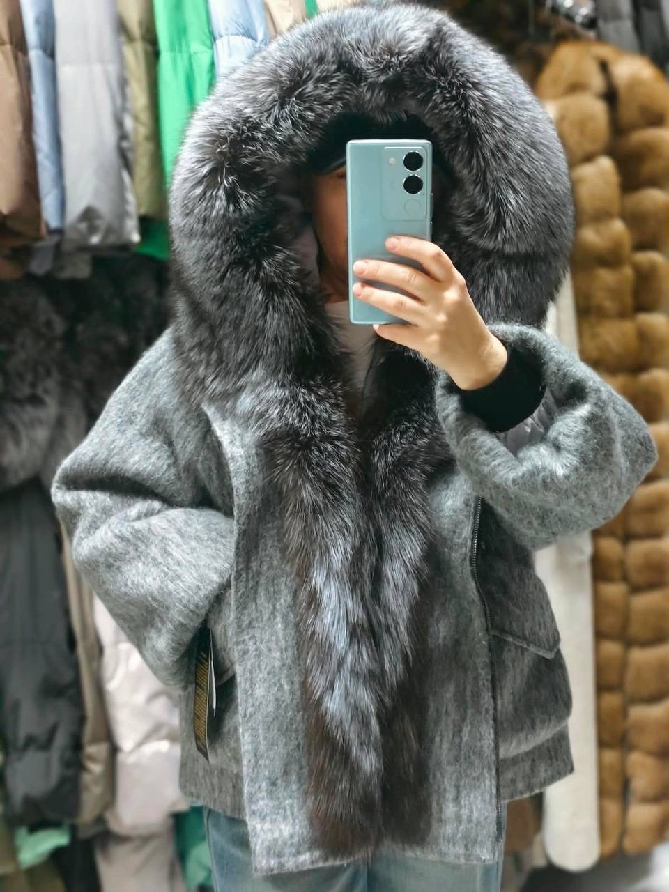 пальто с песцом,пальто кашемировое с мехом,пальто с мехом финского песца,меховое пальто,пальто женское шерсть мех писец
