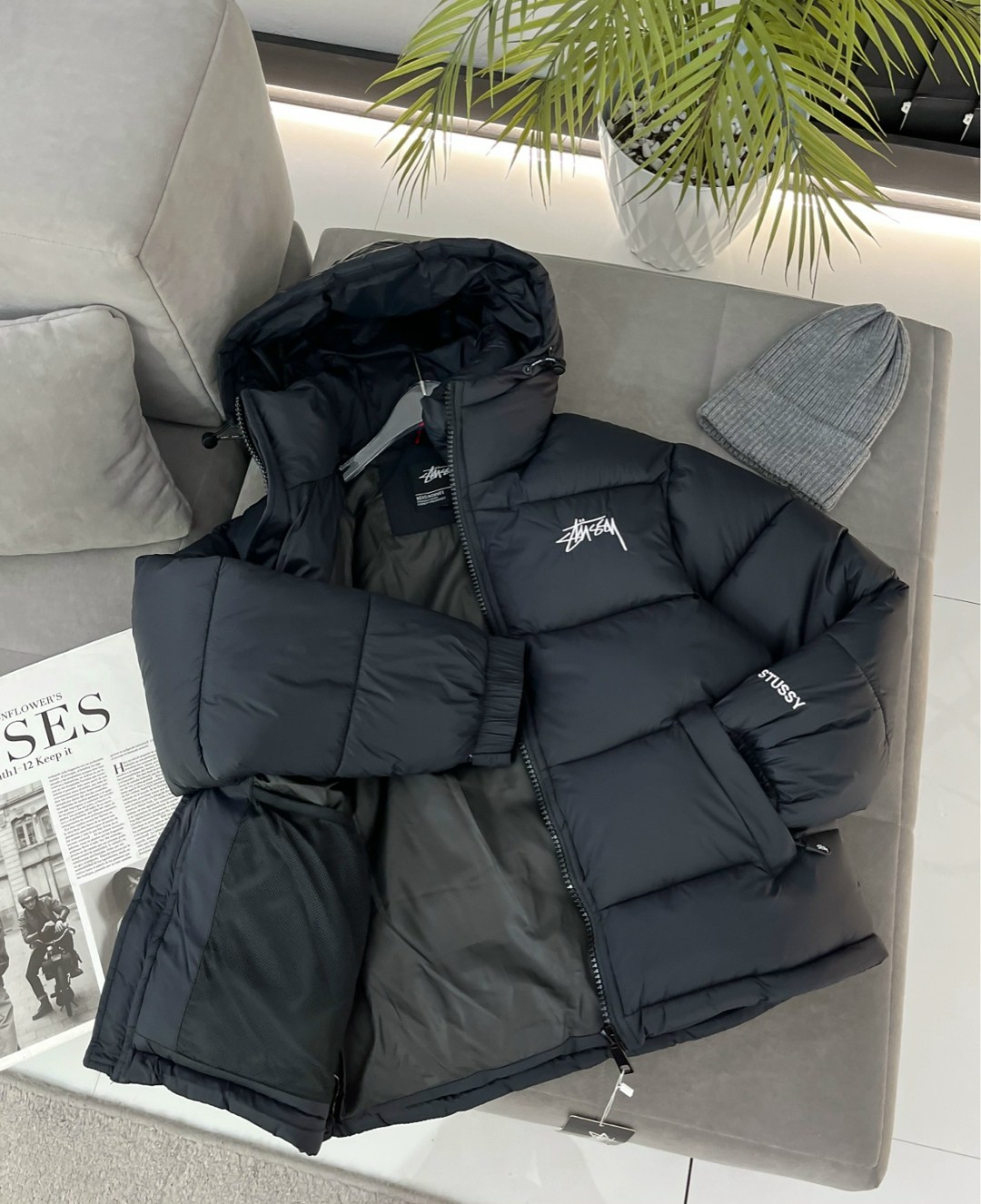 куртка зимняя stussy,куртка пуховик stussy,пуховик stussy,куртка stussy,куртка зимняя
