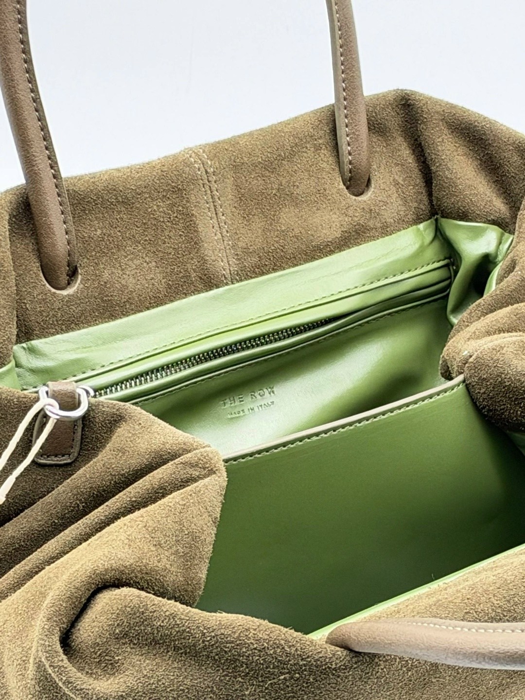 сумка тоут женская tendance mrh24-005 серо-коричневая,сумка замшевая,сумка женская замшевая,сумка из натуральной замши,женская сумка из натуральной замши