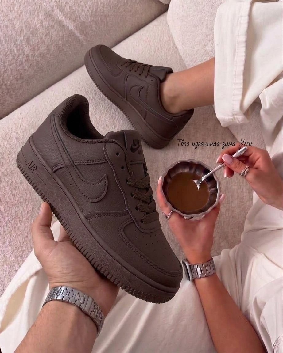 кросcовки nike air force 1,кроссовки,коричневые кроссовки,nike air force 1 low,nike air force 1 07