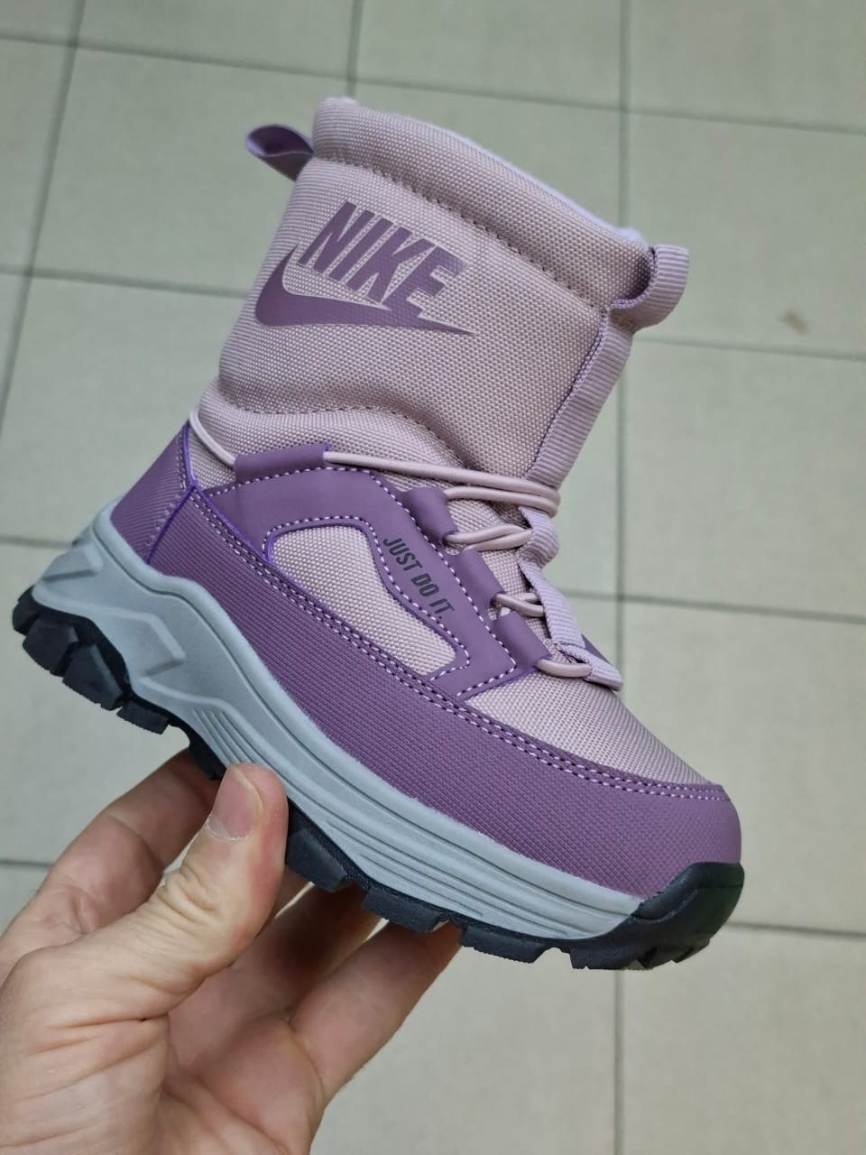 зимние сапоги nike,зимние сапоги nike цвет серый,зимние сапоги,зимняя ,детские дутики