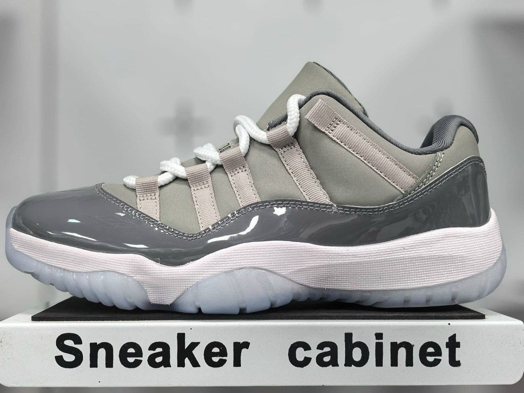 nike air jordan 11 retro,nike air jordan 11 cool grey,кроссовки,air jordan 11 cool grey,jordan 11 retro low cement grey