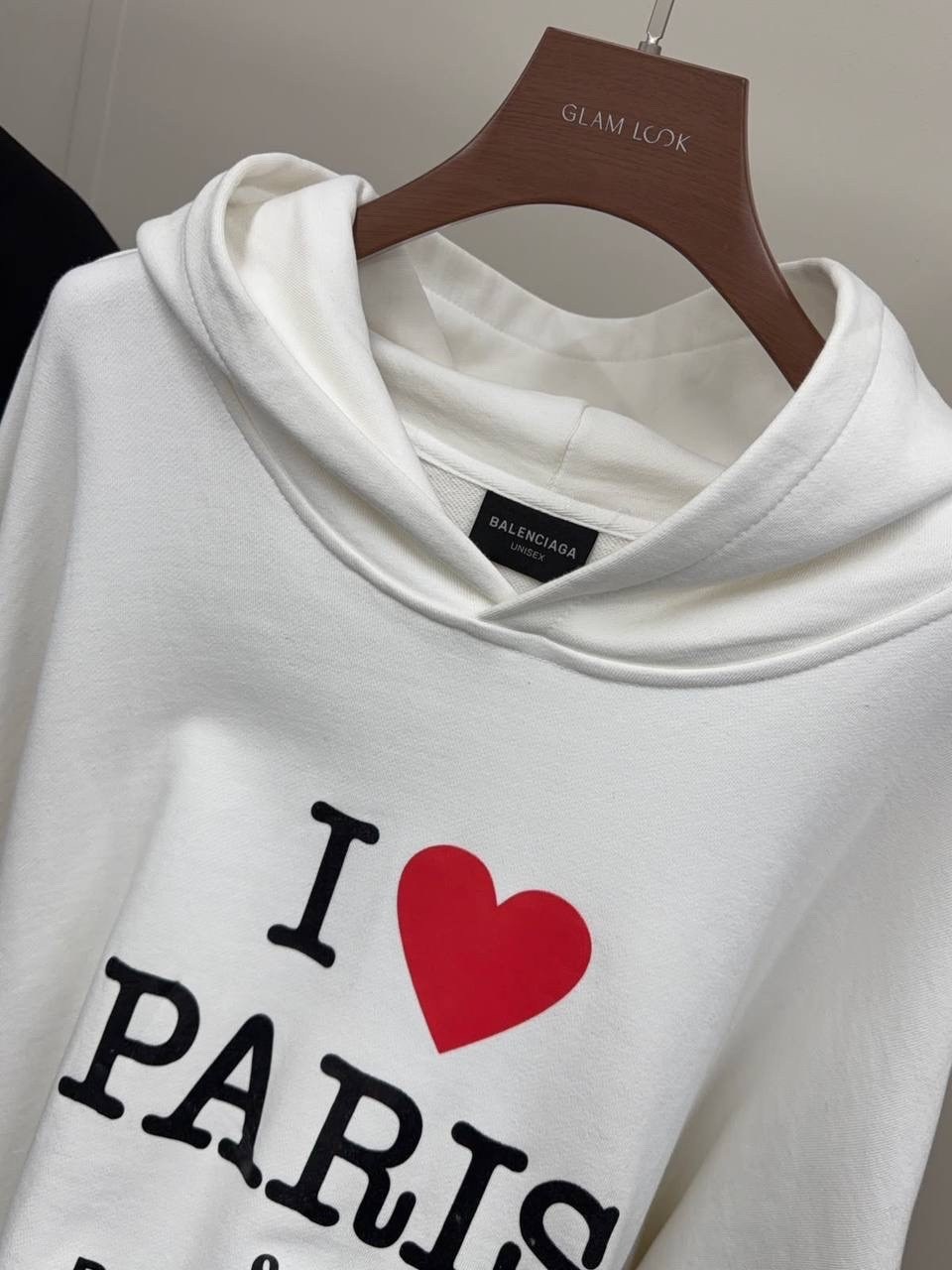 модная толстовка,худи balenciaga paris,женская толстовка,свитшот женская,толстовка