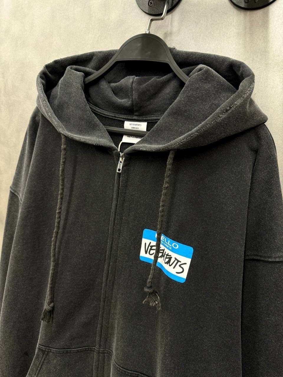 vetements hello my name is vetements hoodie black,худи оверсайз,стильное худи,vetements hello my name is,на худи