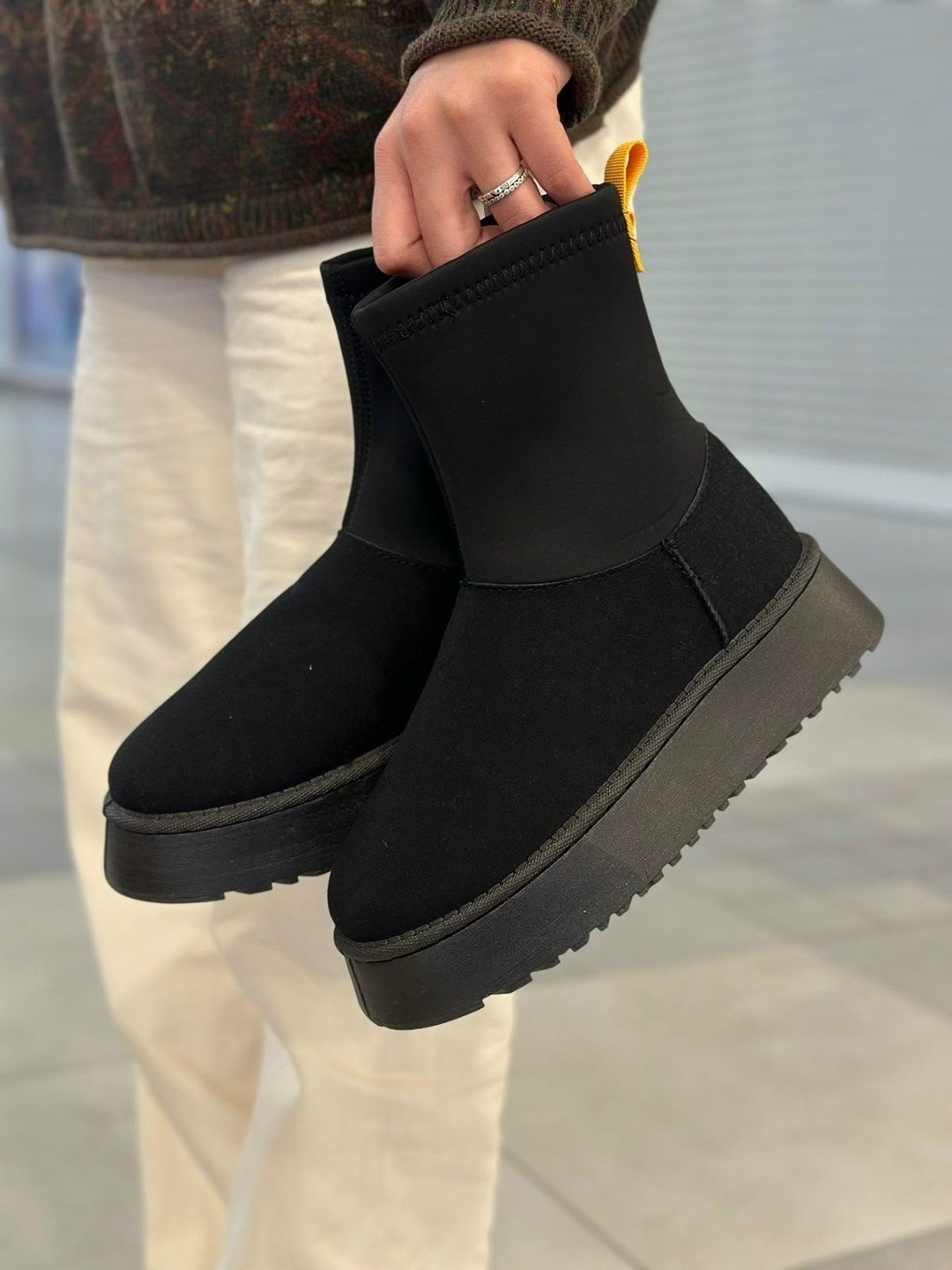 ,угги женские,угги с носком,угги женские ugg,угги зимние на толстой подошве ad shoes 282837386