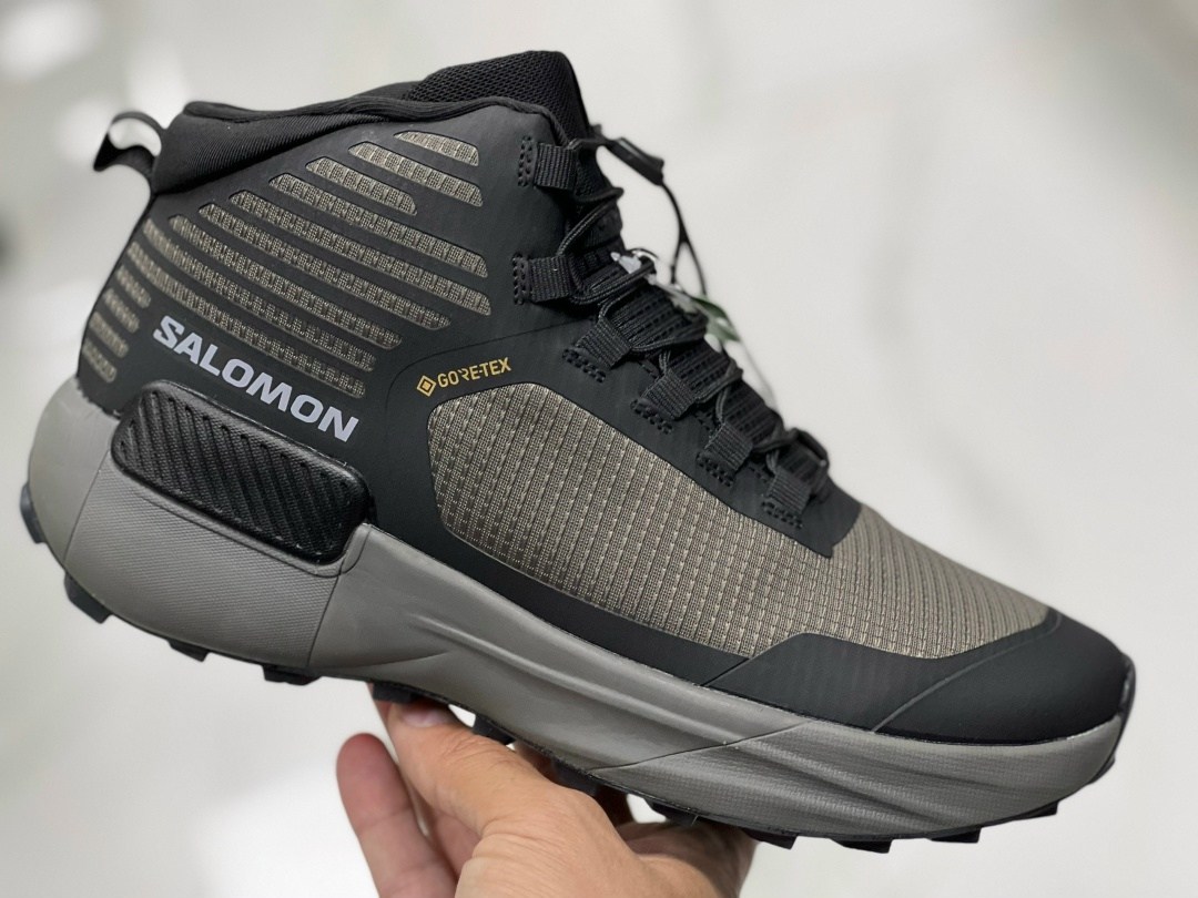 salomon elixir mid gtx черные текстиль мужские,кроссовки зимние salomon,ботинки salomon elixir mid gtx,кроссовки,кроссовки зимние salomon gore tex термо