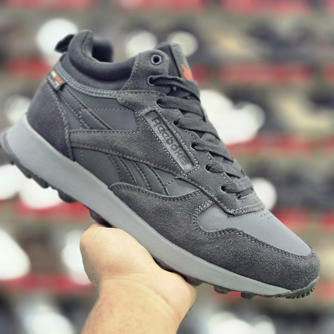зимние кроссовки reebok classic leather high цвет серый,кроссовки мужские зимние reebok,зимние кроссовки reebok classic leather high,мужские кроссовки reebok,кроссовки reebok