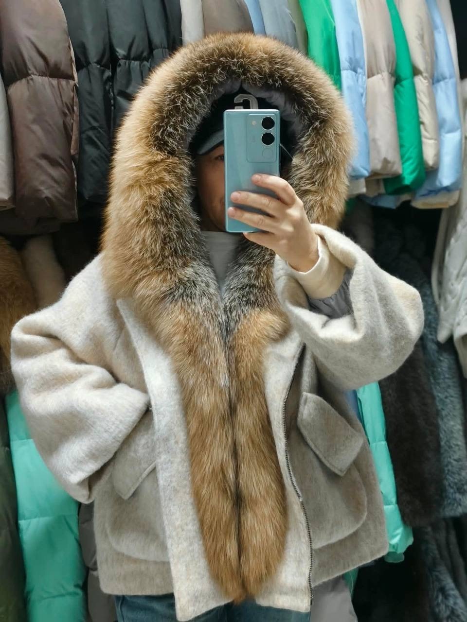 пальто с песцом,пальто кашемировое с мехом,пальто с мехом финского песца,меховое пальто,пальто женское шерсть мех писец