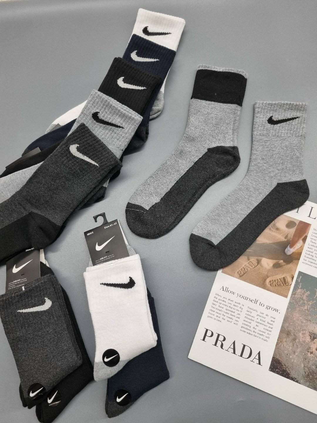 носки мужские 10 пар nike,носки мужские,комплект носки мужские,мужские носки nike 41-47 набор 10 пар,мужские носки nike