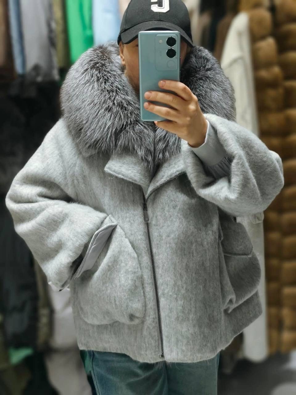 пальто с песцом,пальто кашемировое с мехом,пальто с мехом финского песца,меховое пальто,пальто женское шерсть мех писец
