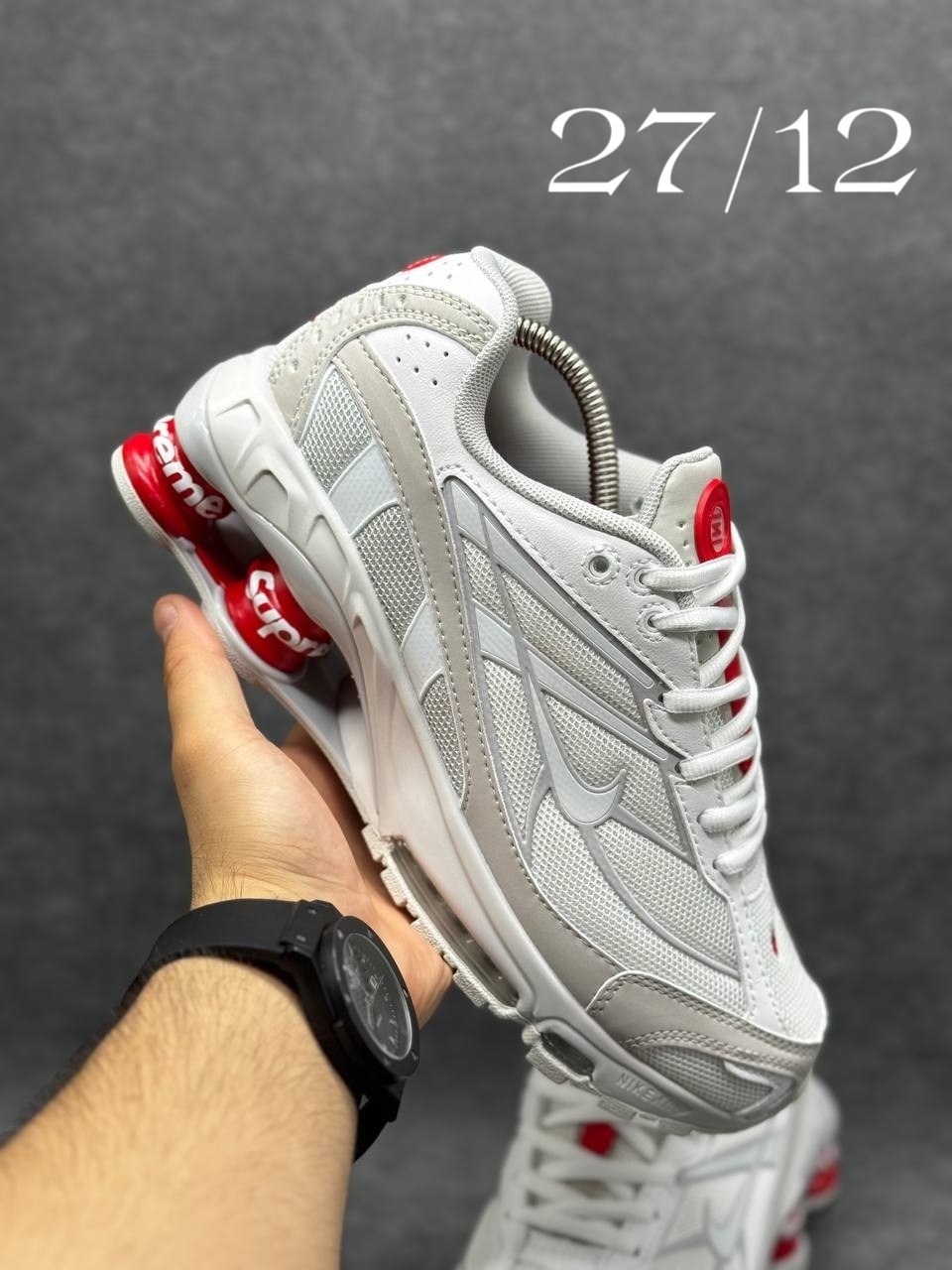 supreme x nike shox ride 2,supreme кроссовки,кроссовки,мужские кроссовки nike air max,nike shox ride 2