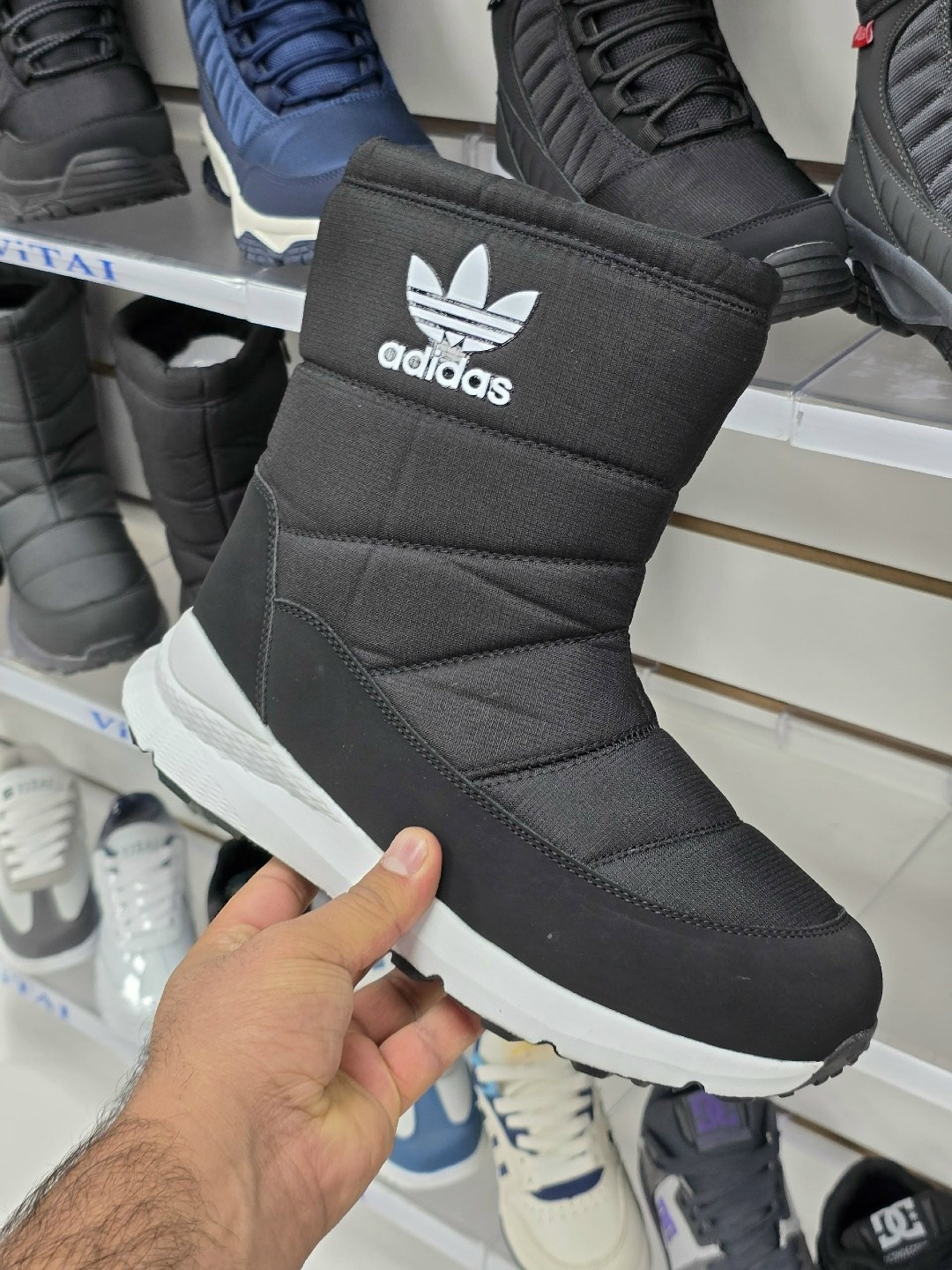 дутики высокие сапоги на меху женские adidas,дутики adidas,дутики адидас серые,дутики адидас,
