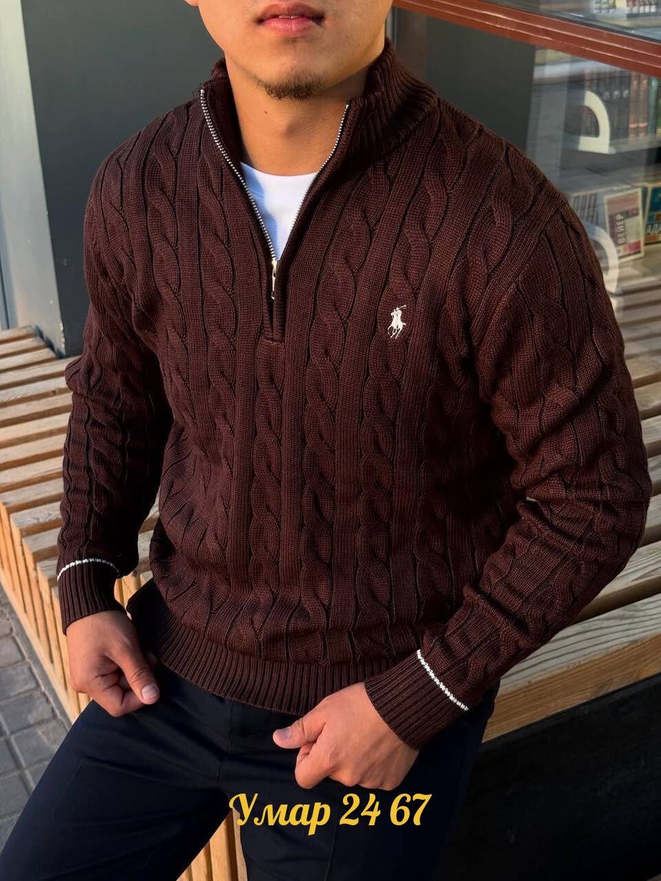 свитер мужской,мужской вязаный свитер,кофта поло,свитер polo ralph lauren,свитера вязаные