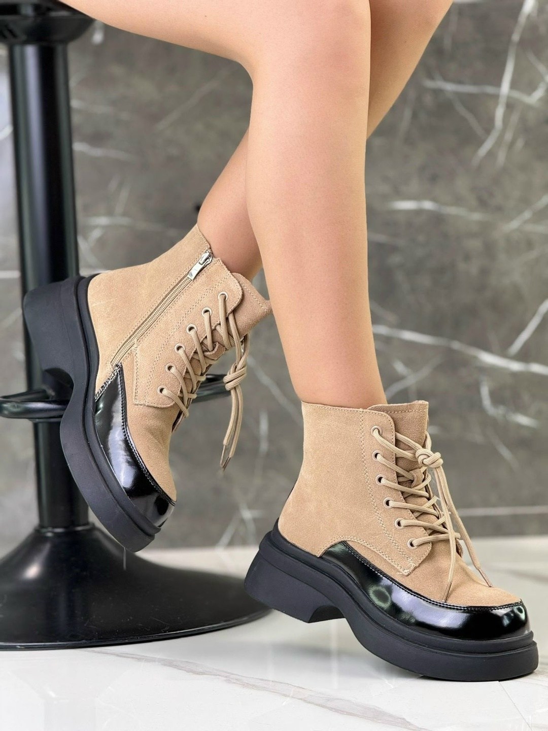 ,женские ботинки,ботинки демисезонные кожаные на флисе evromoda 269274121, женская,ботинки демисезонные