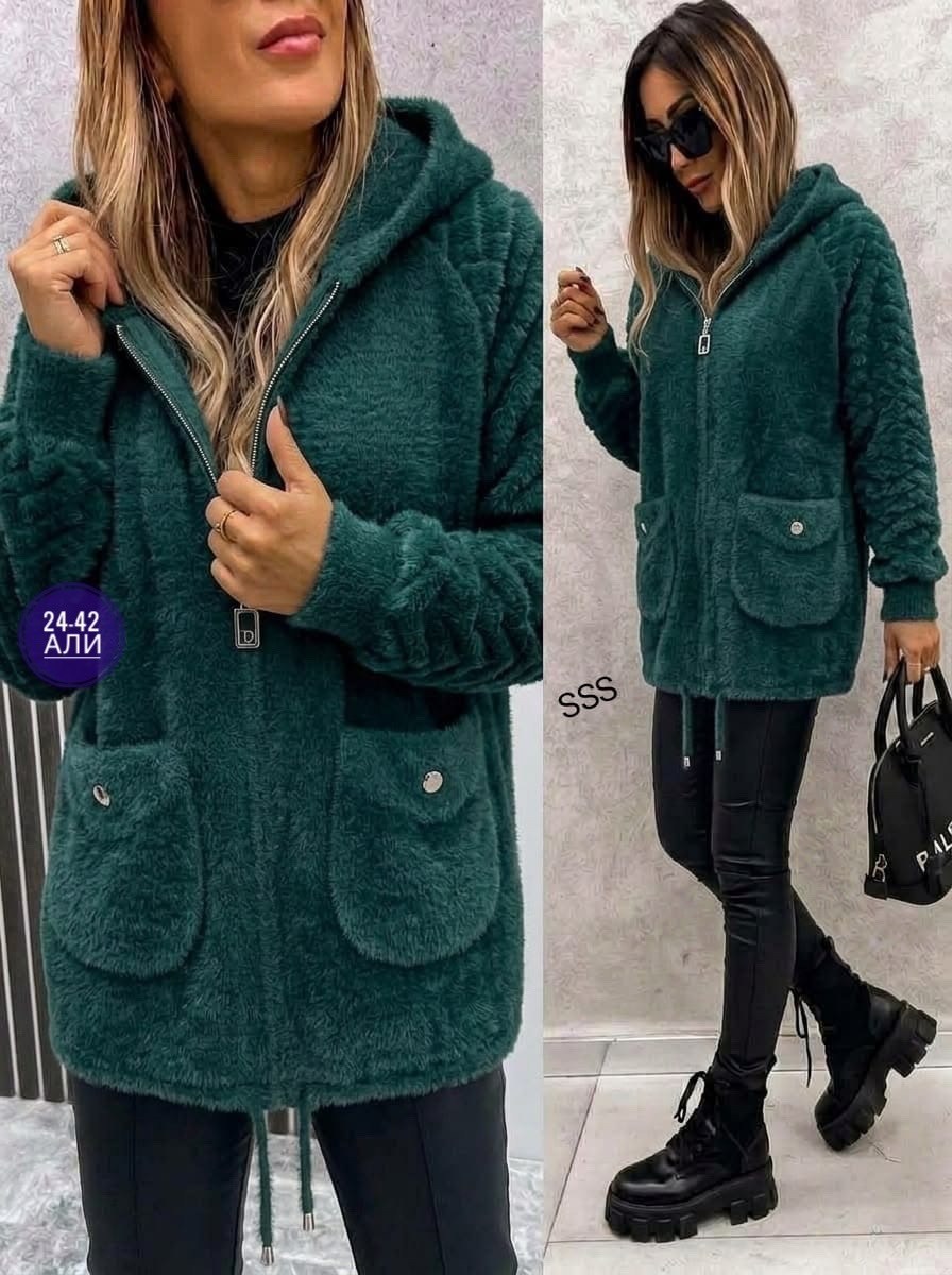 рубашка оверсайз теплая в клетку удлиненная amy store,женская кофта,рубашка в клетку с капюшоном,рубашка теплая,куртка женская