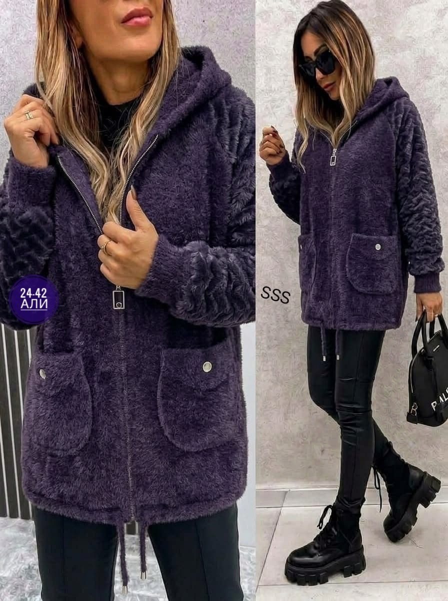 рубашка оверсайз теплая в клетку удлиненная amy store,женская кофта,рубашка в клетку с капюшоном,рубашка теплая,куртка женская