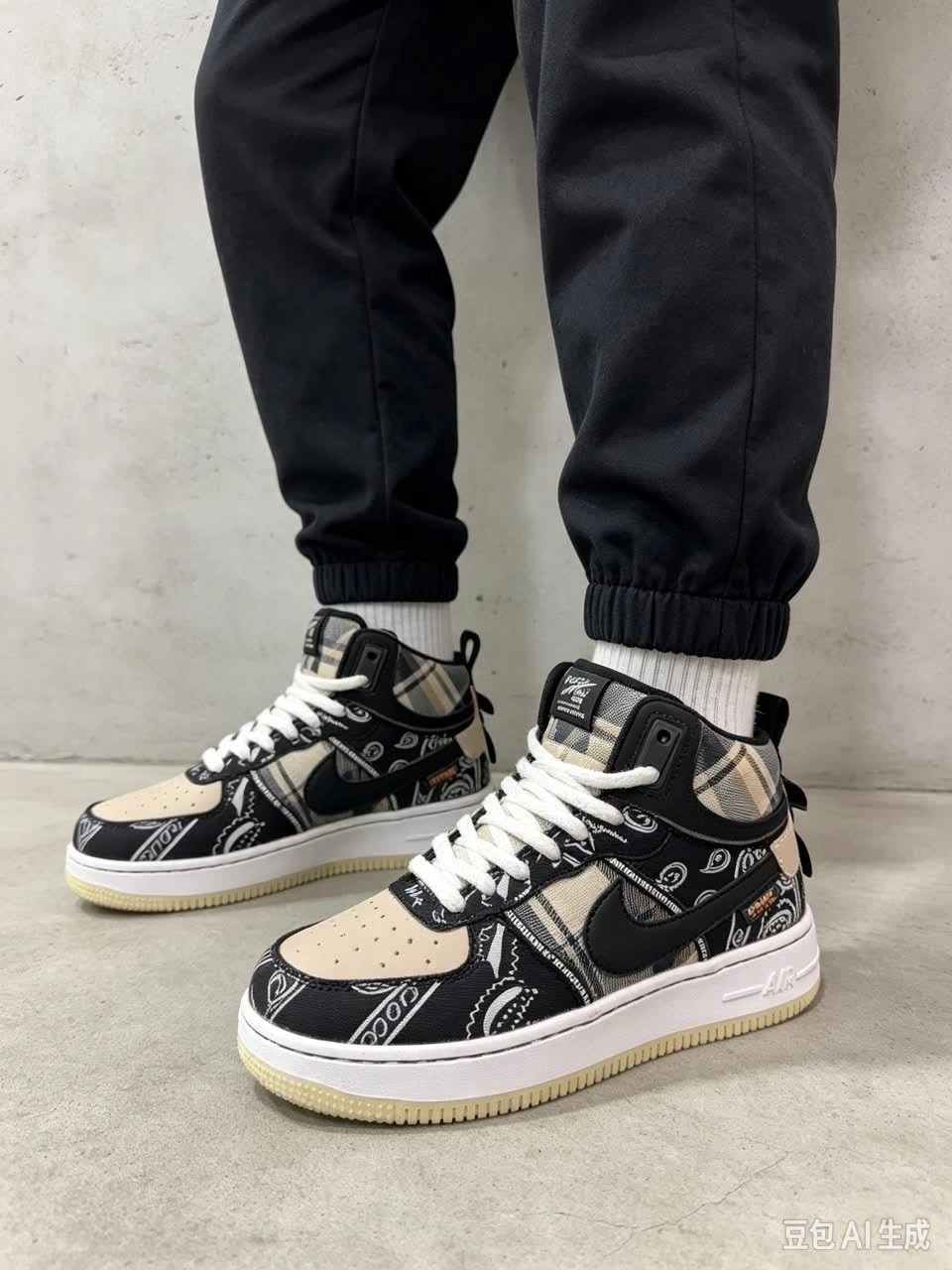 зимние кроссовки nike air force 1 mid,зимние кроссовки nike air force 1 hi,зимние кроссовки nike air force 1 mid цвет коричневый,зимние кроссовки nike air force 1 hi цвет черный,кроссовки зимние nike