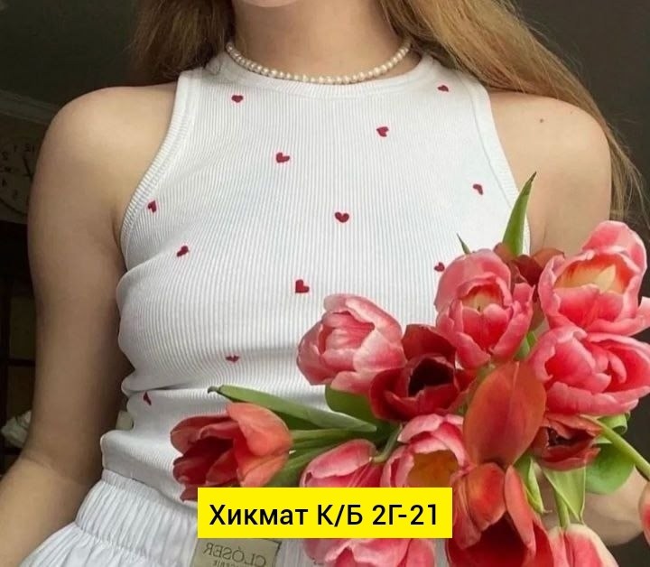 женская кофта,топ женский,женская майка топ,топ с сердечками,женская майка