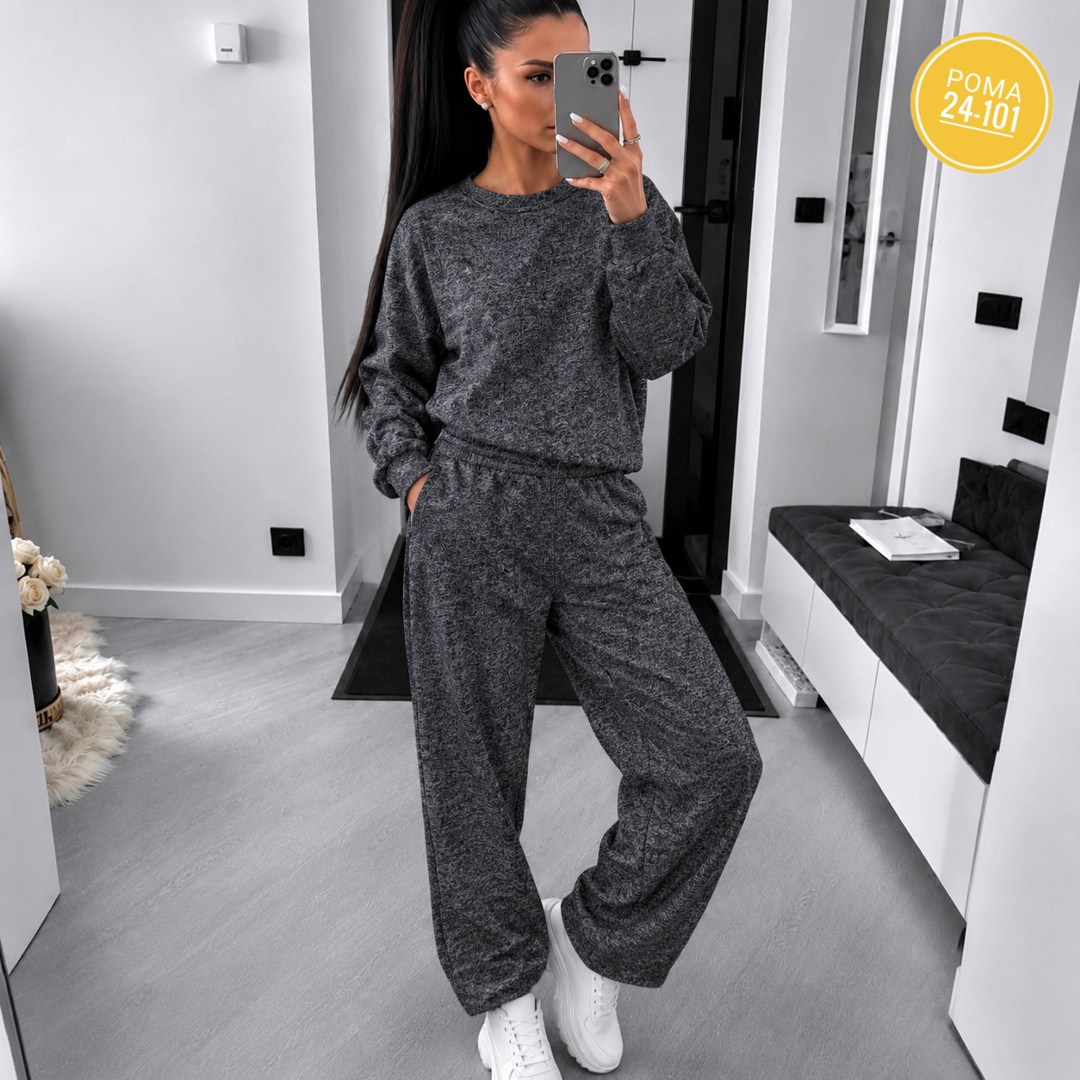 спортивный костюм теплый с начесом lychee room 281307480,трикотажные костюмы,костюм женский,костюм женский спортивный,трикотажные костюмы женские