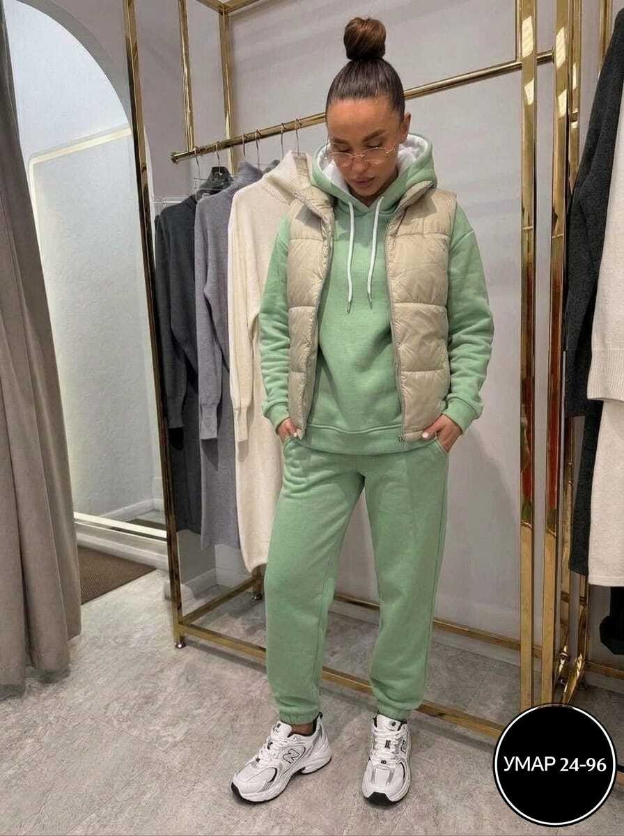 женский спортивный костюм тройка,cпортивный костюм женский теплый на флисе,женский спортивный костюм на флисе,женский спортивный костюм тройка на флисе с жилетом sogо,женский костюм на флисе