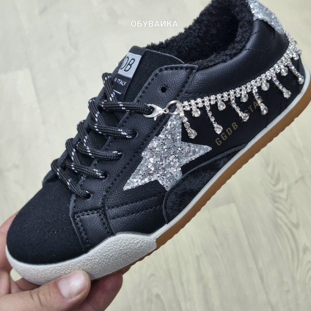 кеды зимние с натуральным мехом golden goose premium shoes,, женская,кеды golden goose,кроссовки замша