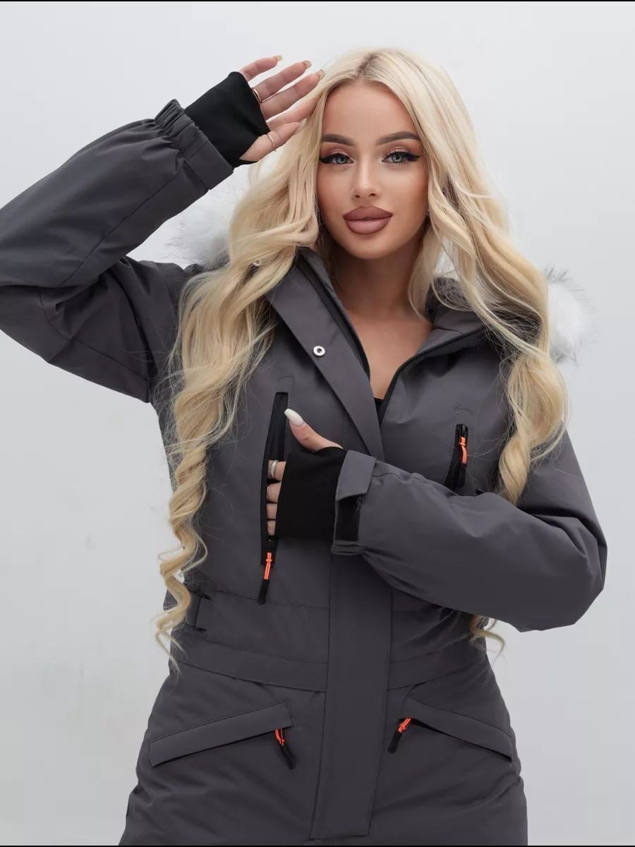 комбинезон горнолыжный зимний женский с капюшоном a-z fashion,комбинезон зимний,комбинезон женский зимний,комбинезон горнолыжный с капюшоном и мехом bum fashion,горнолыжный комбинезон женский