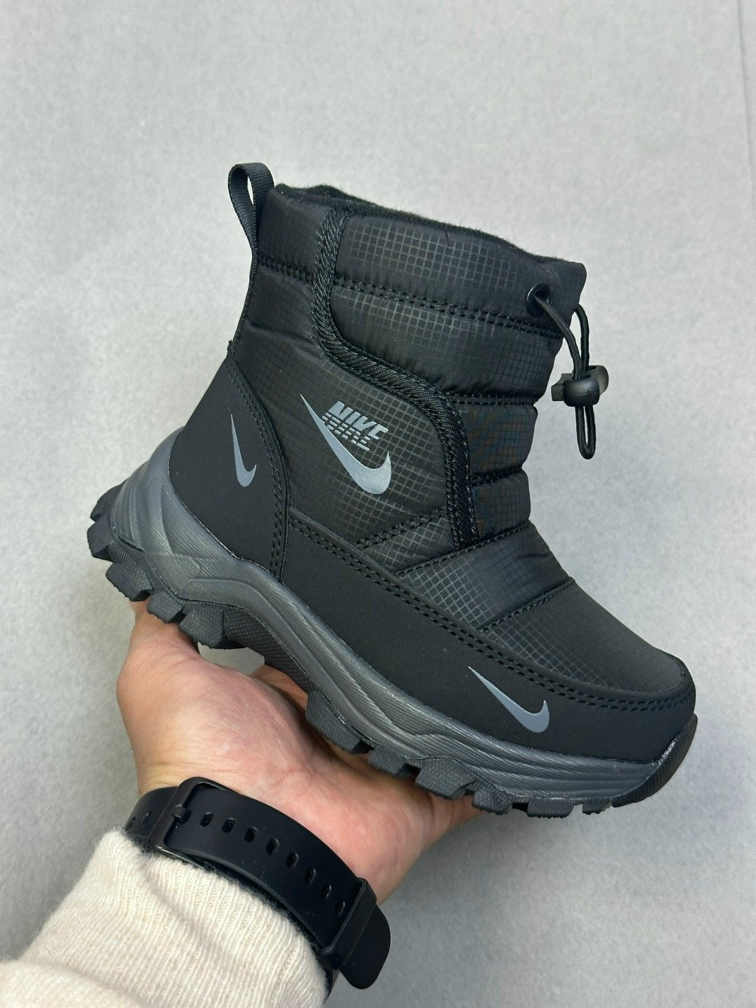 дутики nike зимние непромокаемые,зимние сапоги nike,дутики сапоги мужские на меху женские nike,дутыши найк,дутики nike