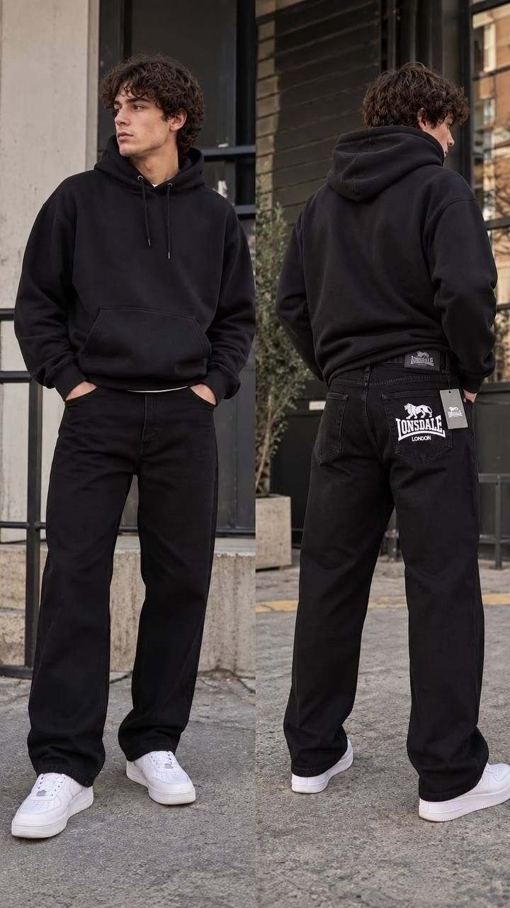 джинсы широкие stussy,широкие джинсы мужские,мужские джинсы,джинсы широкие,черные широкие джинсы