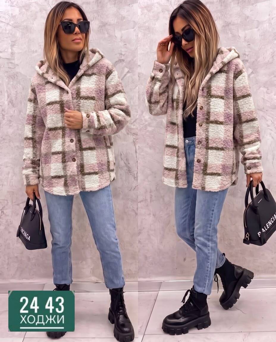 рубашка оверсайз теплая в клетку удлиненная amy store,модные клетчатые куртки,женская рубашка с смехом внутри размер единый 42-48,рубашка утепленная,повседневная куртка