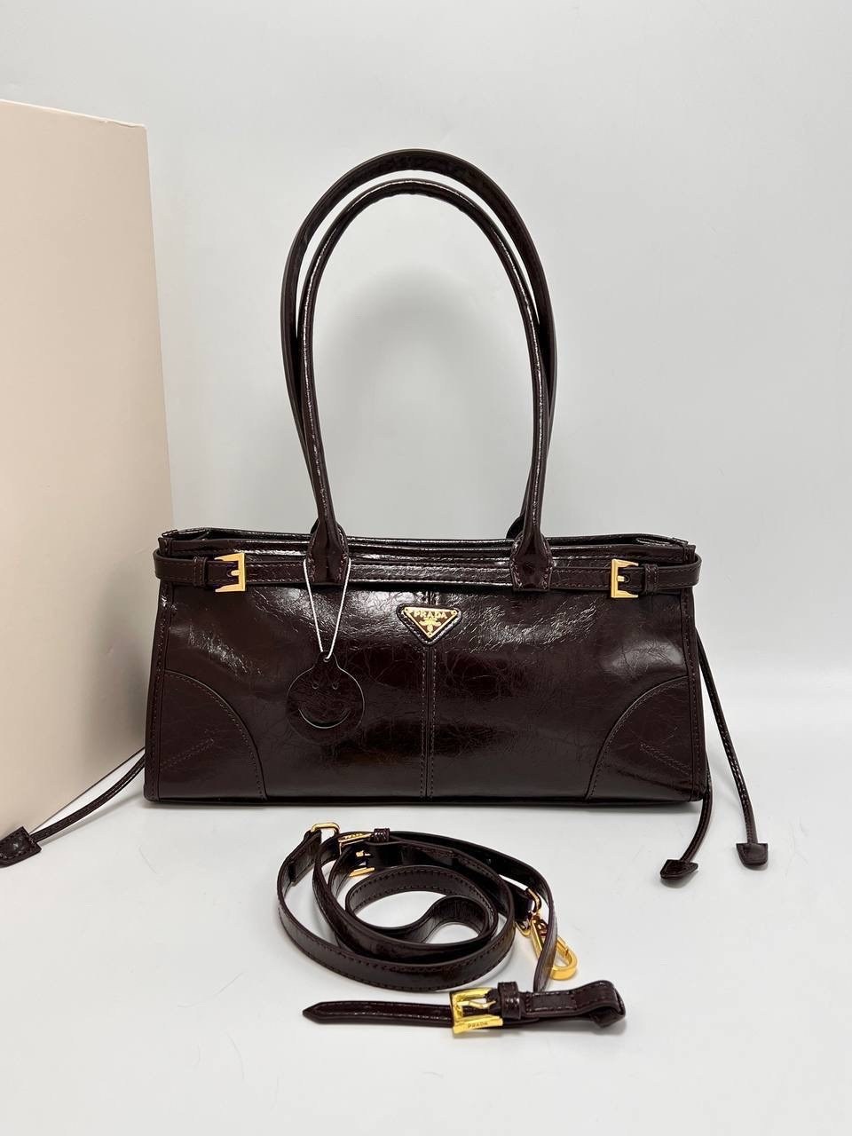 сумка prada натуральная кожа 32-16,сумка женская prada,сумка prada,женская сумка,сумка
