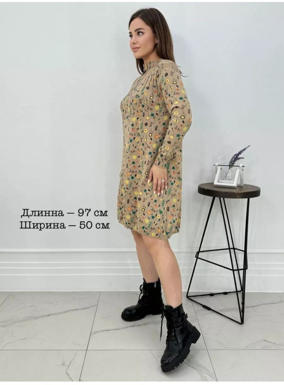 платье женская,платье с узорами,оверсайз платье,платье,платье трикотажная